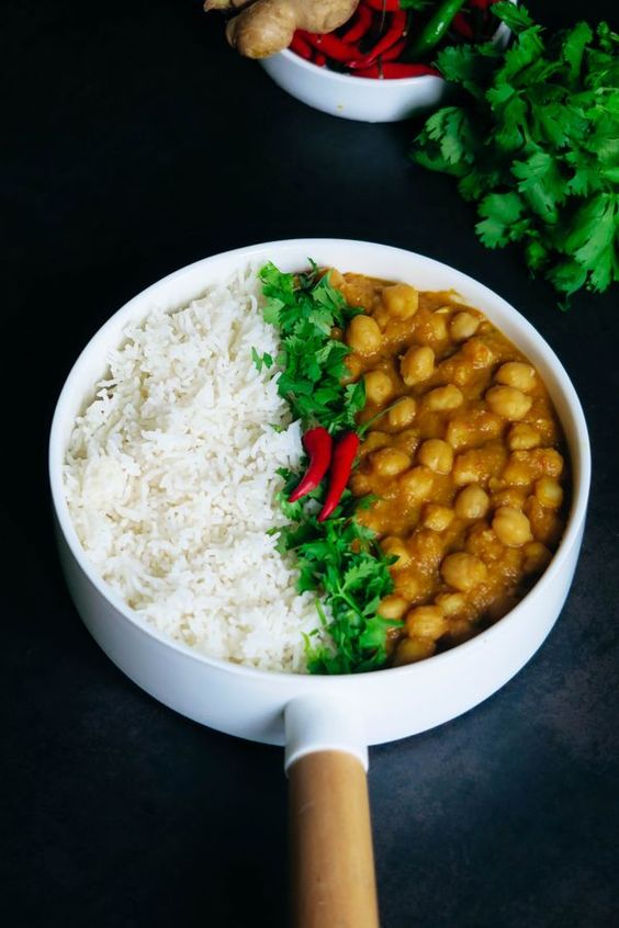 rice channa masala